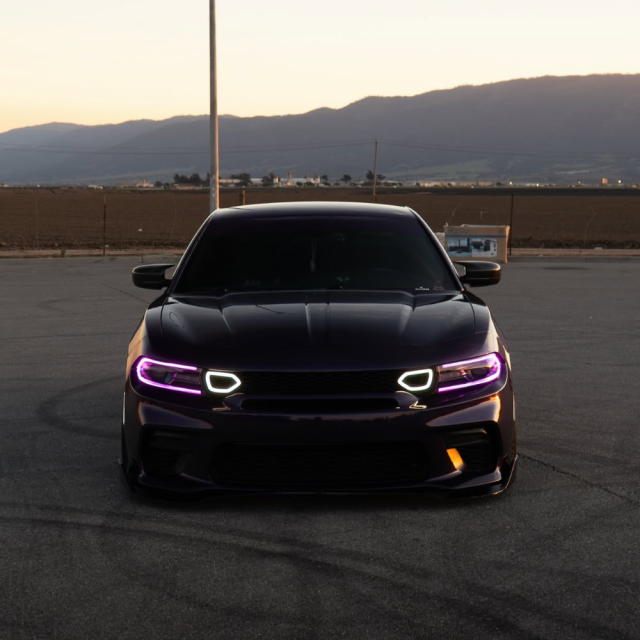 2015-2024 DODGE CHARGER RGBW HEADLIGHT DRL KIT main image